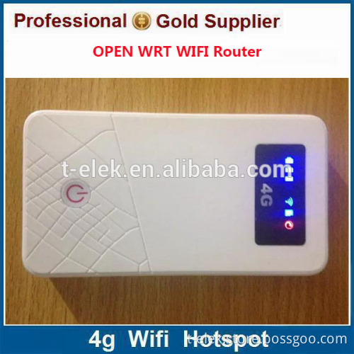 accept customs design hotspot OEM Openwrt LTE wifi router with 1 LAN port